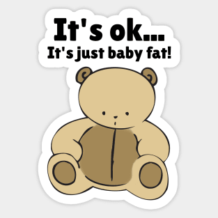 Baby Fat Sticker